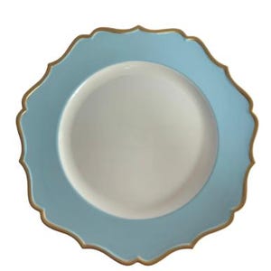 13&quot; Acrylic Flower Charger Plate/Plates/Wedding Decor/Home Decor/Dinner Party/Antique Theme/Antique Dinner Theme/Gatsby Theme/Dining