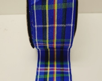 1.5" Nova Scotia Plaid Ribbon 32 Yards (30 Meters)