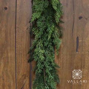 67&quot;/88&quot; Real Touch Cedar and Hemlock Garland/Vines For Wedding/Greenery/Wedding Centerpieces/Home Decor/Faux Vines/Silk Vines/Garlands