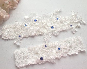 Wedding Garter , bridal garter, wedding lace garter,Ivory Lace Garter、A05#