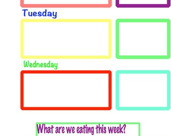 Week on two pages Insert for A5 size Planner Filofax DayTimer Agenda Diary Instant Download Printable