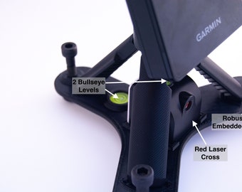 Outdoor Adjustable Laser Alignment Stand for Garmin Approach R10 with Rechargeable Laser!