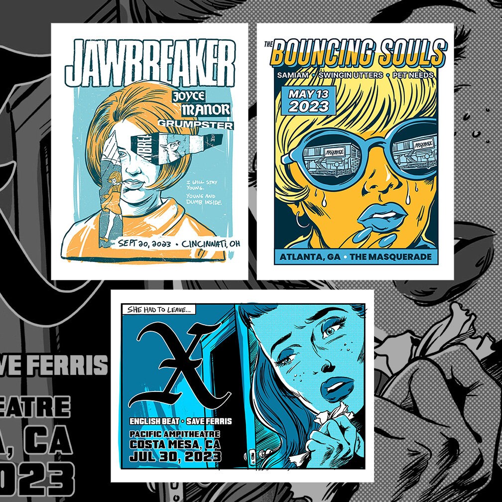 Punk Rock in This Economy 3 PACK - Jawbreaker, X and