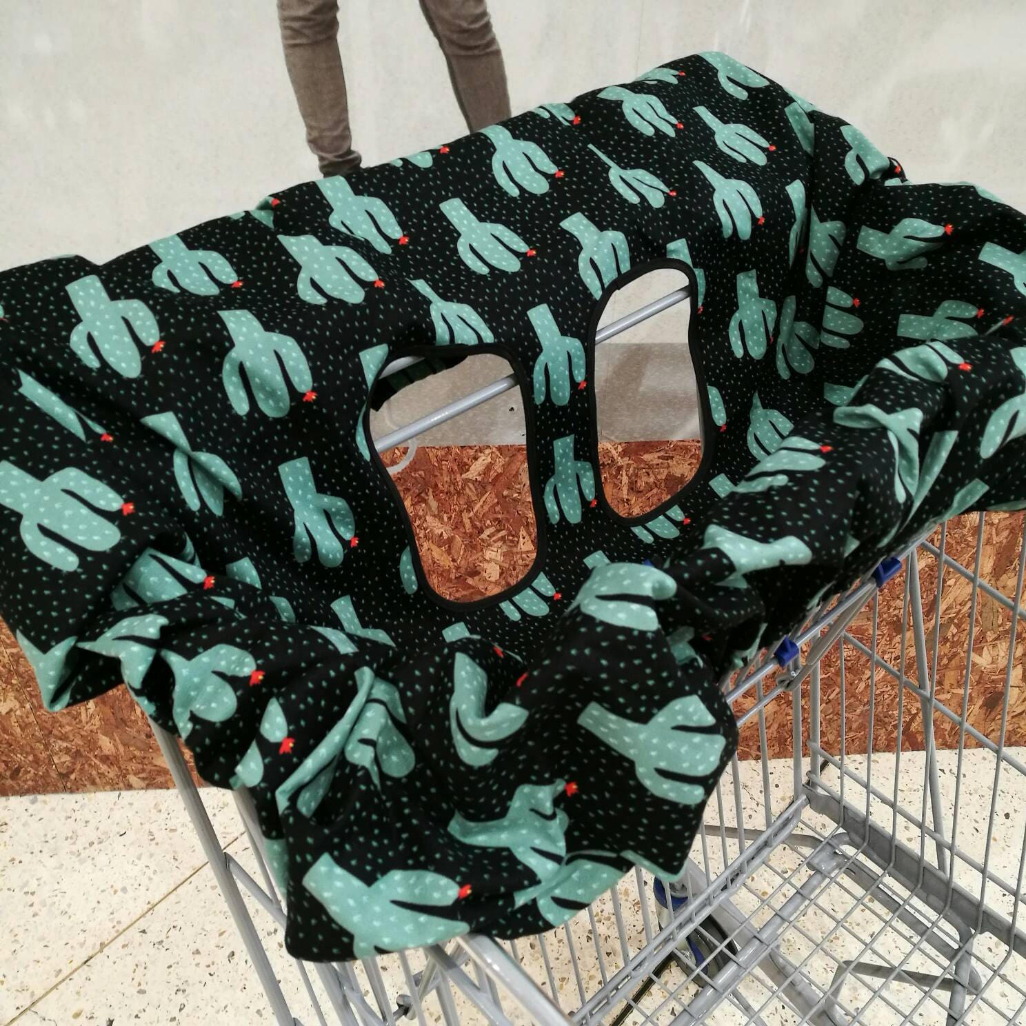 Shopping trolley cover / trolley liner for single or double Etsy