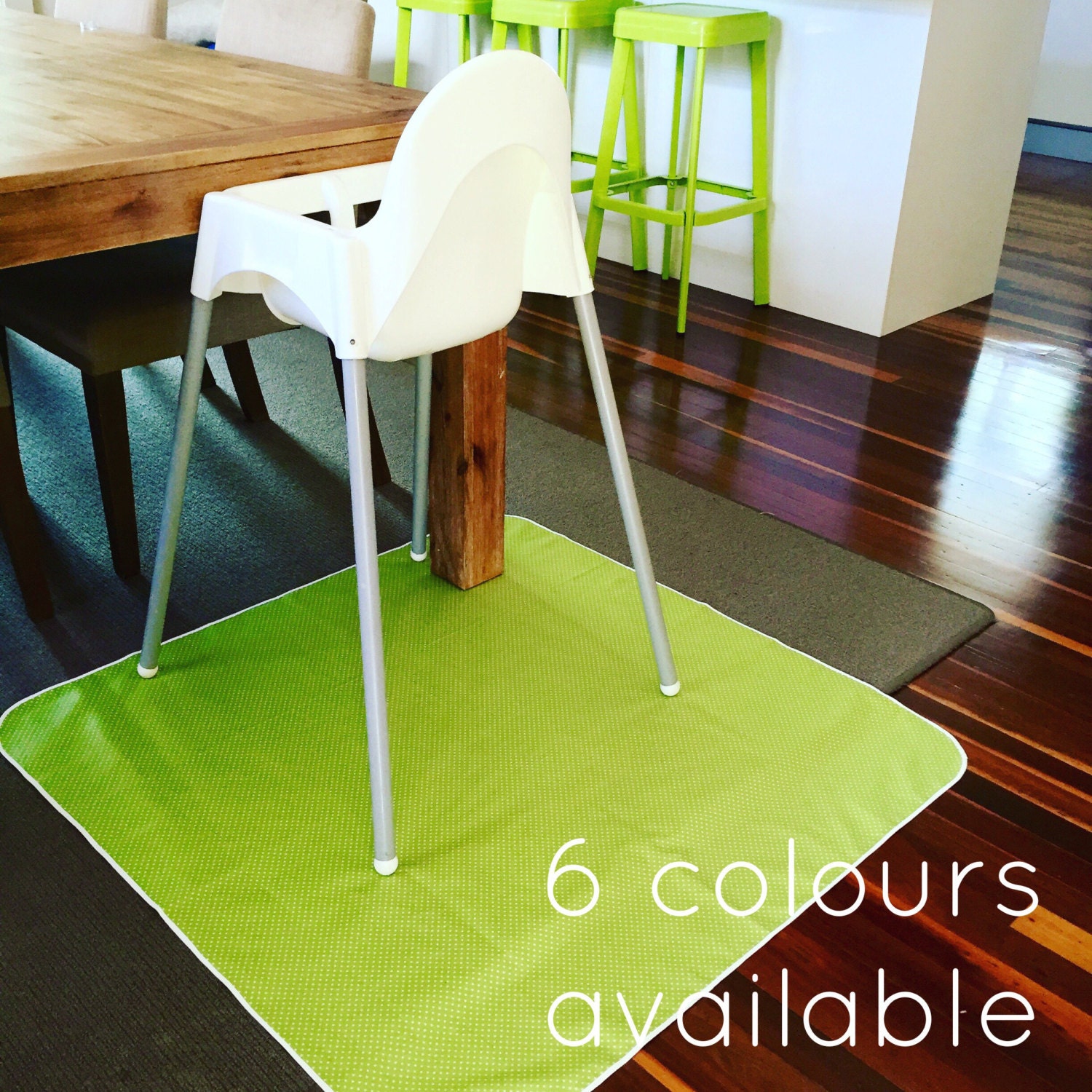 high chair splat mat