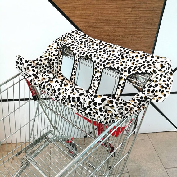 double shopping cart cover