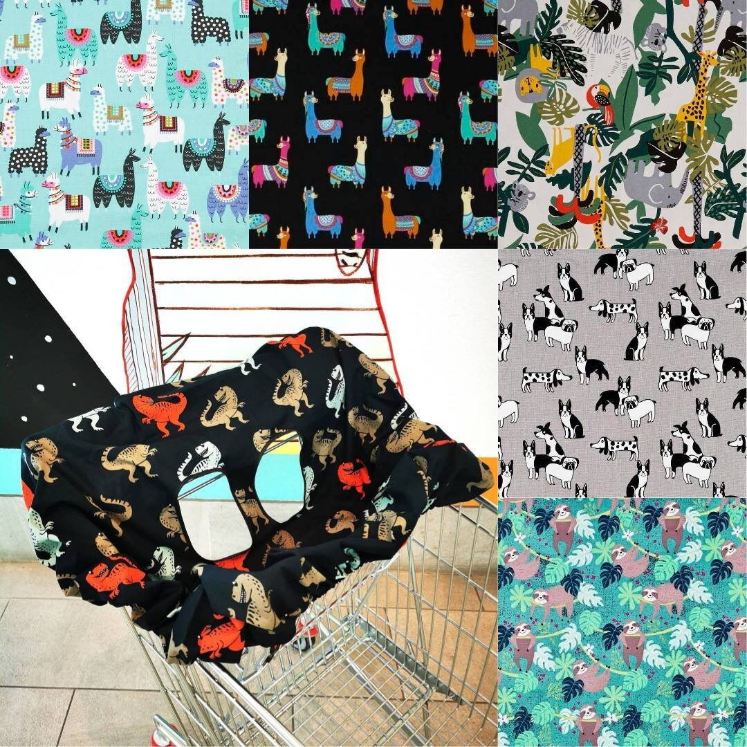 Shopping Trolley Cover / Trolley Liner for Single or Double Etsy