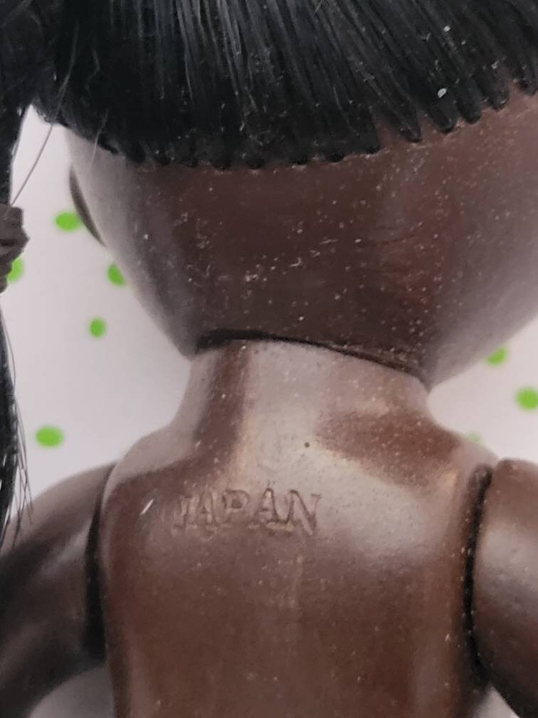 アンティーク✩ベビードール Vintage Made in Japan African Baby Doll - Etsy