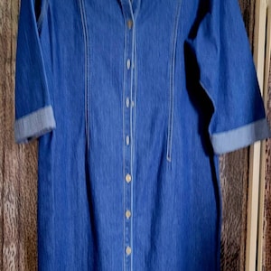 Liz Claiborne Denim Dress - Etsy