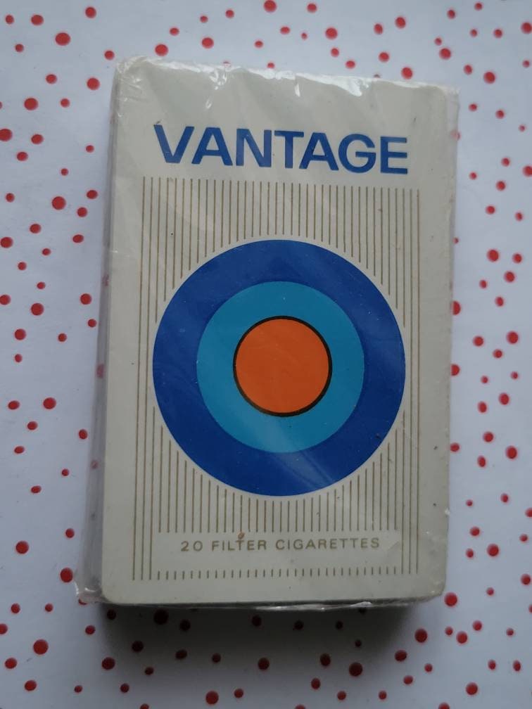 Vintage VANTAGE Cigarettes Stardust Playing Cards