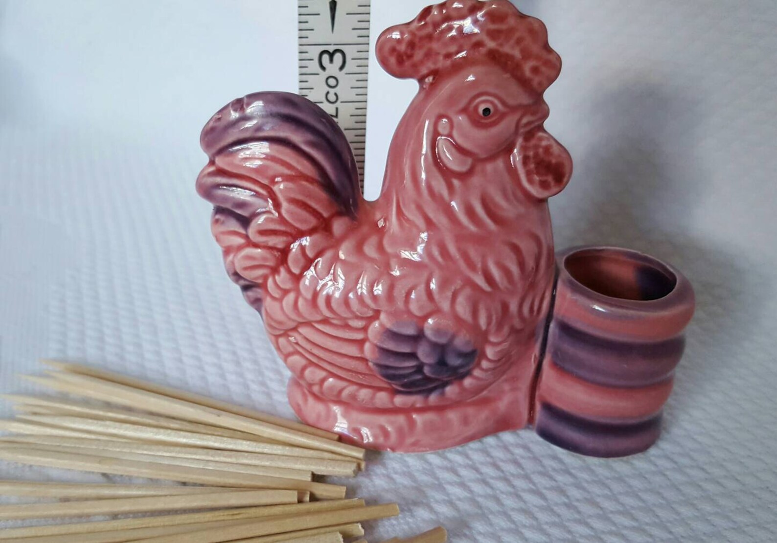 Vintage NORLEANS ROOSTER Toothpick Holder Etsy