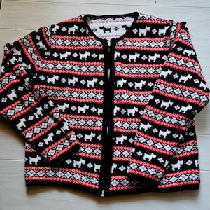 Vintage Scottish Dog Sweater