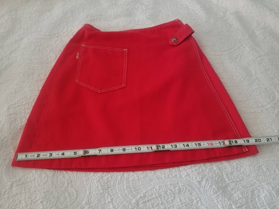 Vintage LEVIS GALS wrap around skirt - image 1