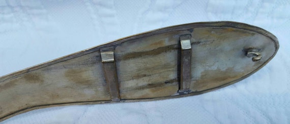 Vintage all METAL FISH belt - image 4