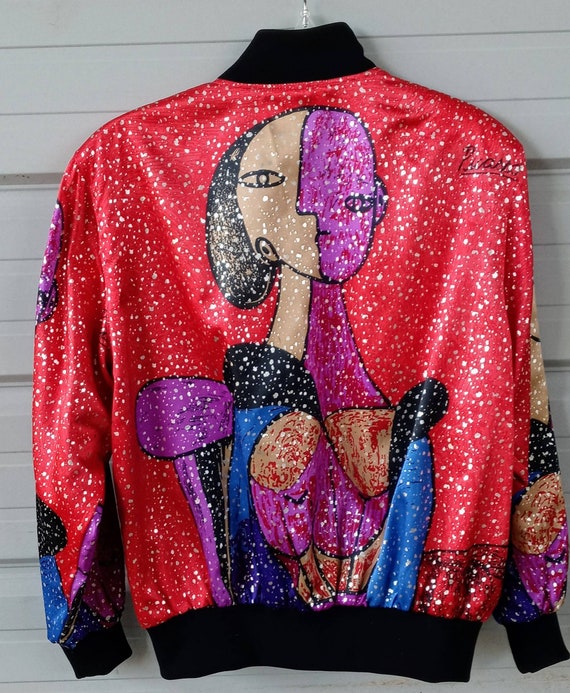 Vintage PICASSO Bomber jacket - image 9