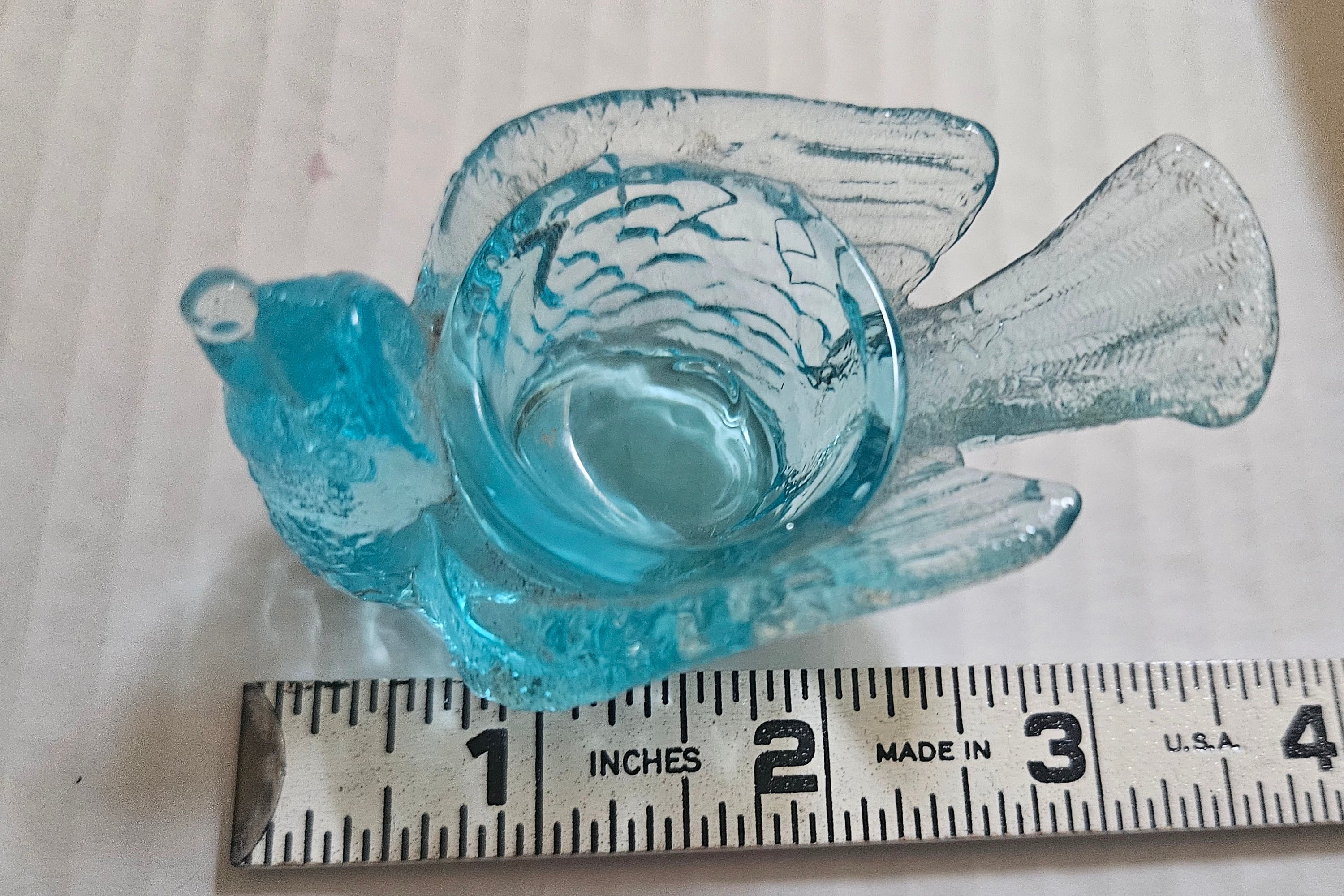 Vintage DEGENHART Glass Bird Salt Cellars - Etsy