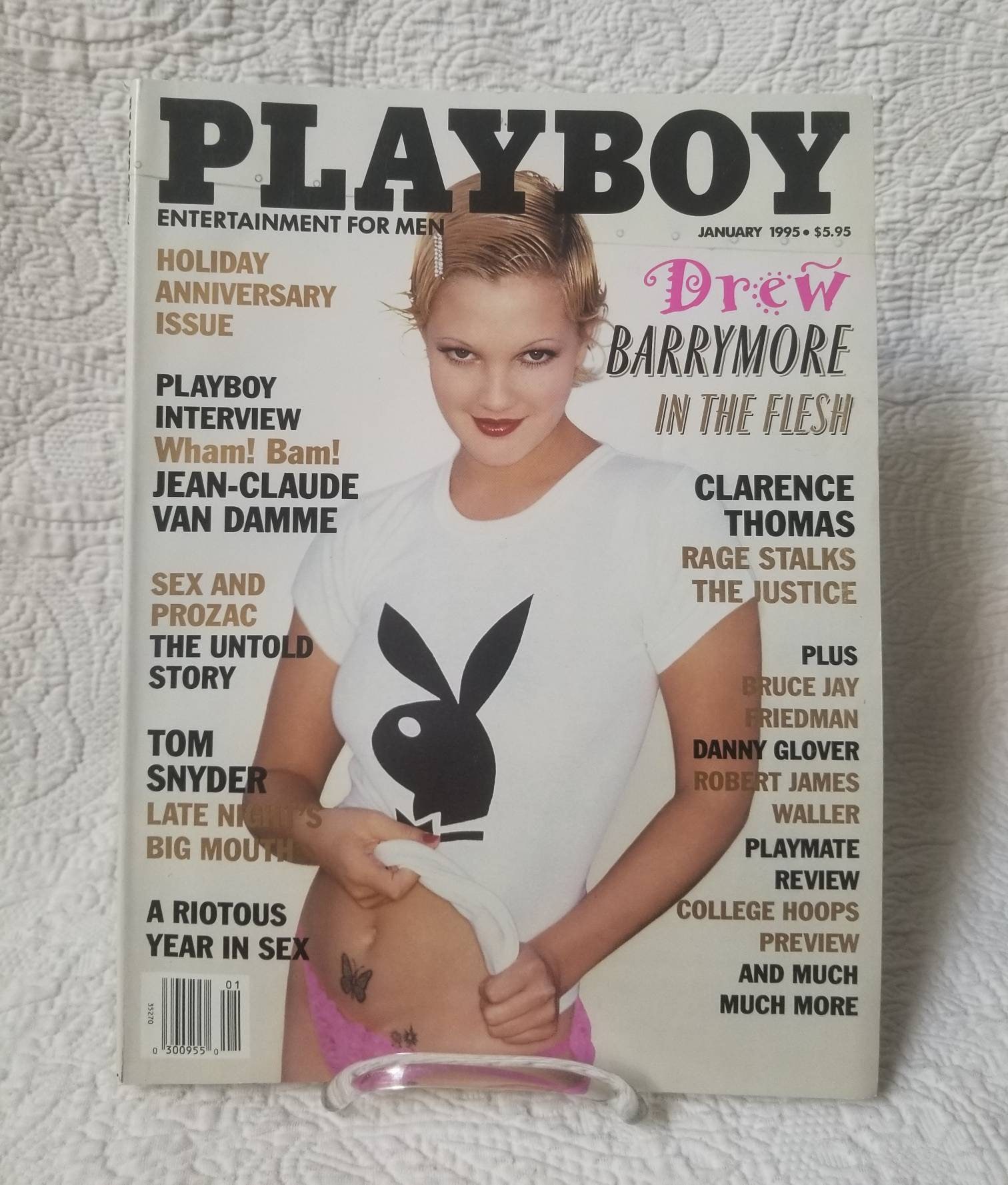 Drew barrymore 1995 playboy