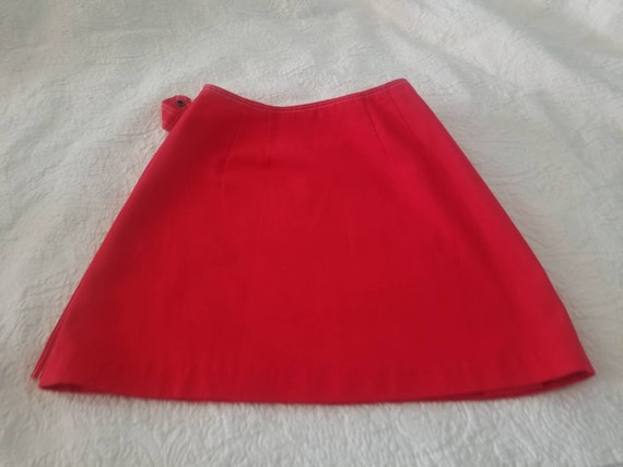 Vintage LEVIS GALS wrap around skirt - image 5