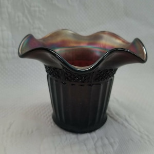 Vintage Amethyst opalescent FENTON