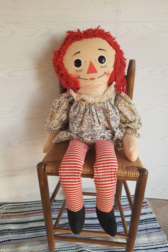 raggedy andy doll vintage