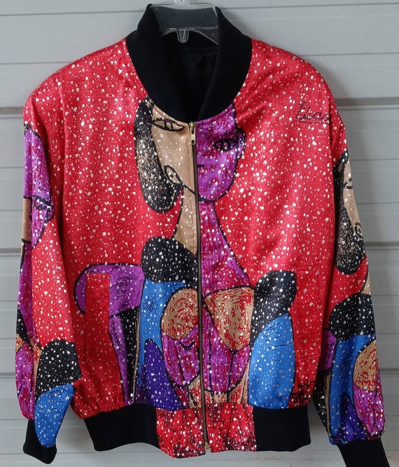 Vintage PICASSO Bomber jacket - image 1