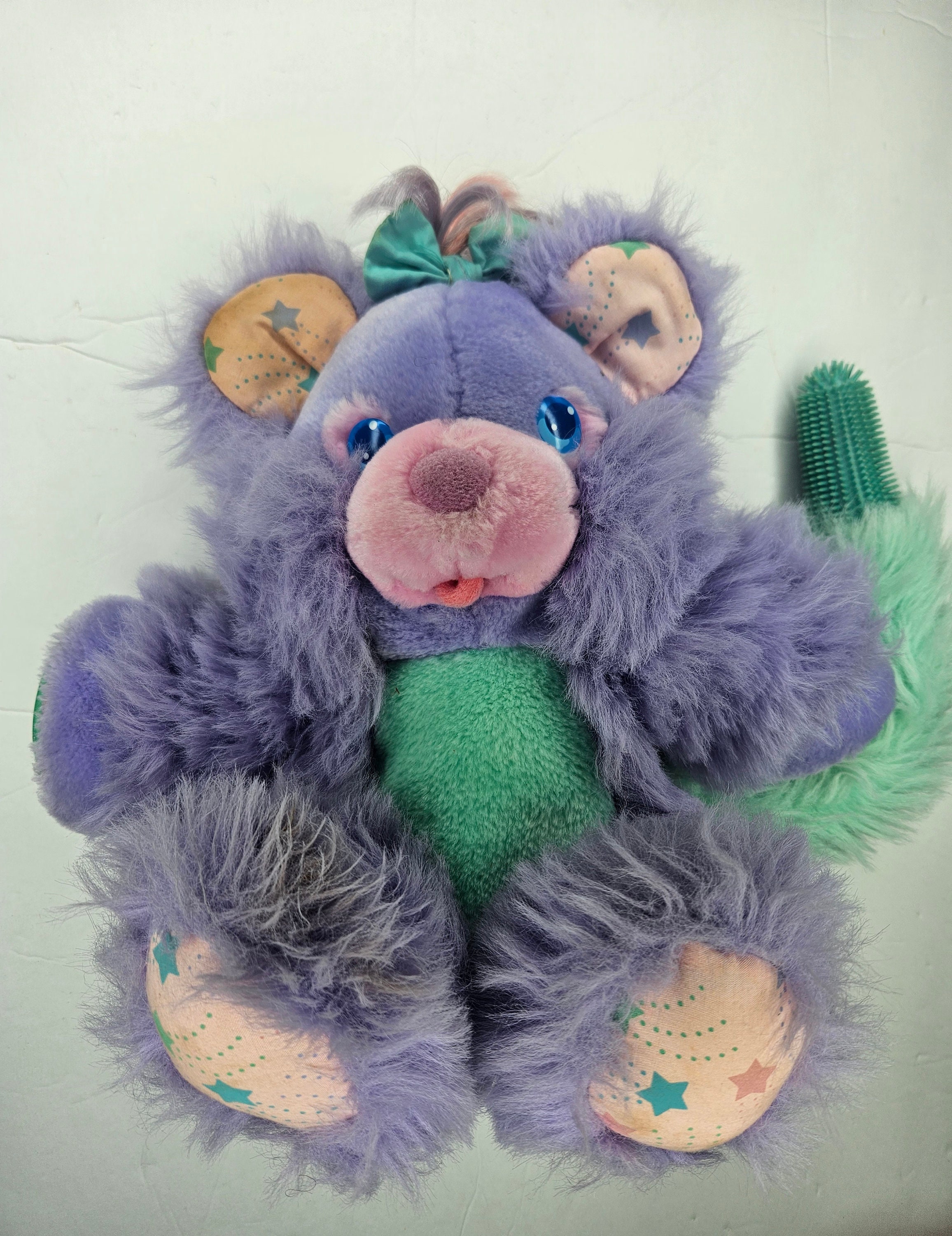 アメトイ　ブラッシュアラブズ　ヴィンテージ　テディベア　パープルミント アメトイ ブラッシュアラブズ ヴィンテージ テディベア パープルミント