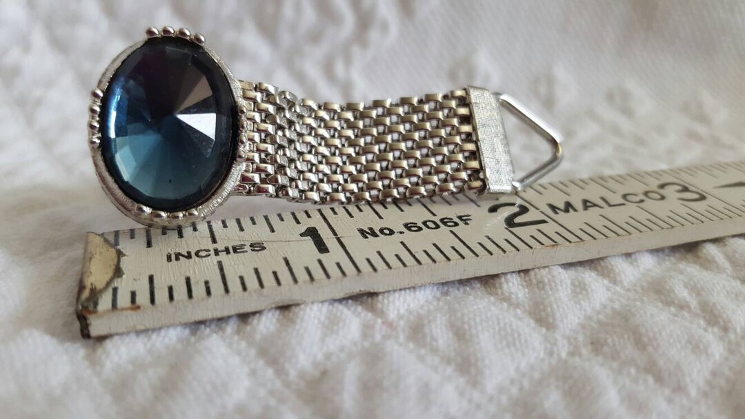 Boutons De Manchette VINTAGE Swank Avec épingle à Cravate - Or Et Diamants - Occasion Rare