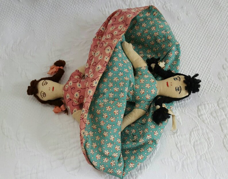 vintage topsy turvy doll