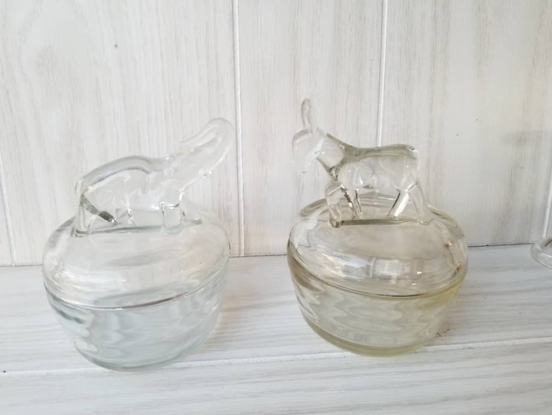 DONKEY and ELEPHANT Candy dish