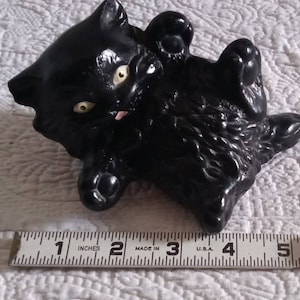 Vintage ceramic BLACK CAT