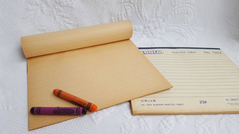 Vintage1940 paper writing tablet 08 picture