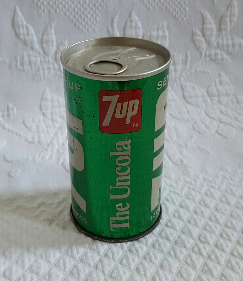 Vintage 7 UP CAN Music Box Etsy
