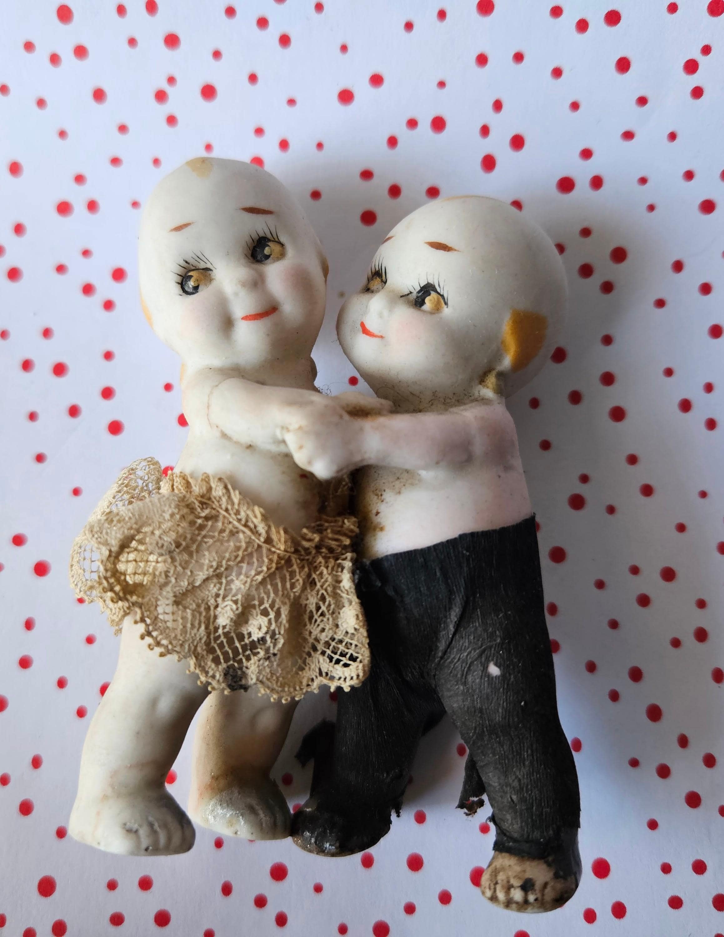 Kewpie Bride and Groom - Etsy