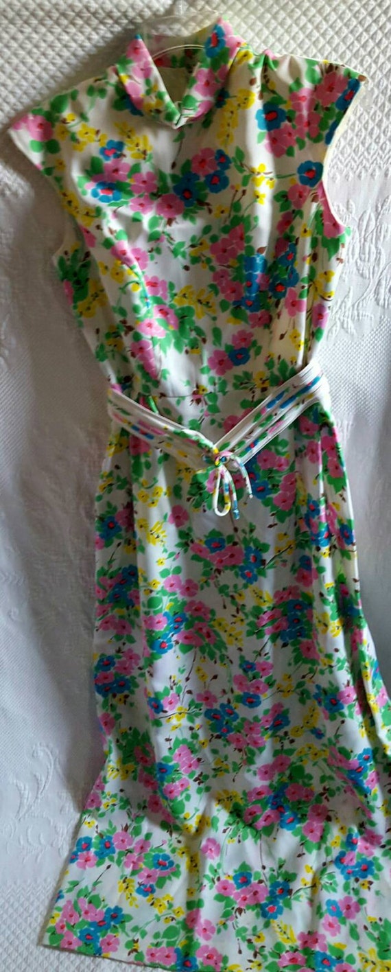 Vintage Ivan Frederics FLORAL DRESS