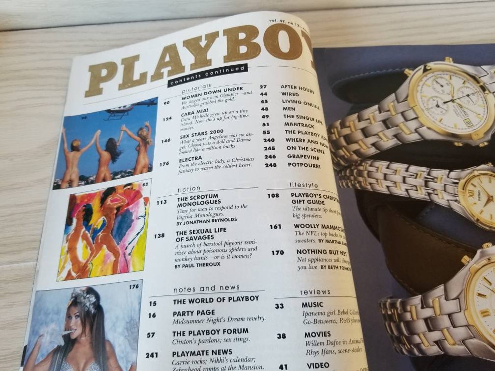 Carmen Electra PLAYBOY Christmas Gala issue December 2000 | Etsy