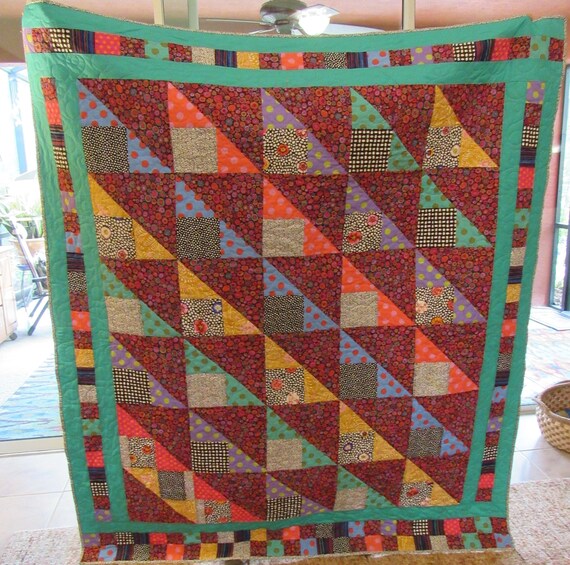 Burano Paperweight Quilt Handmade Etsy