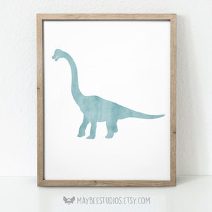 Vivero dinosaurio impresión, dinosaurio vivero impresión, arte de la pared del dinosaurio, arte del dinosaurio, brachiosaurus impresión, vivero de dinosaurios