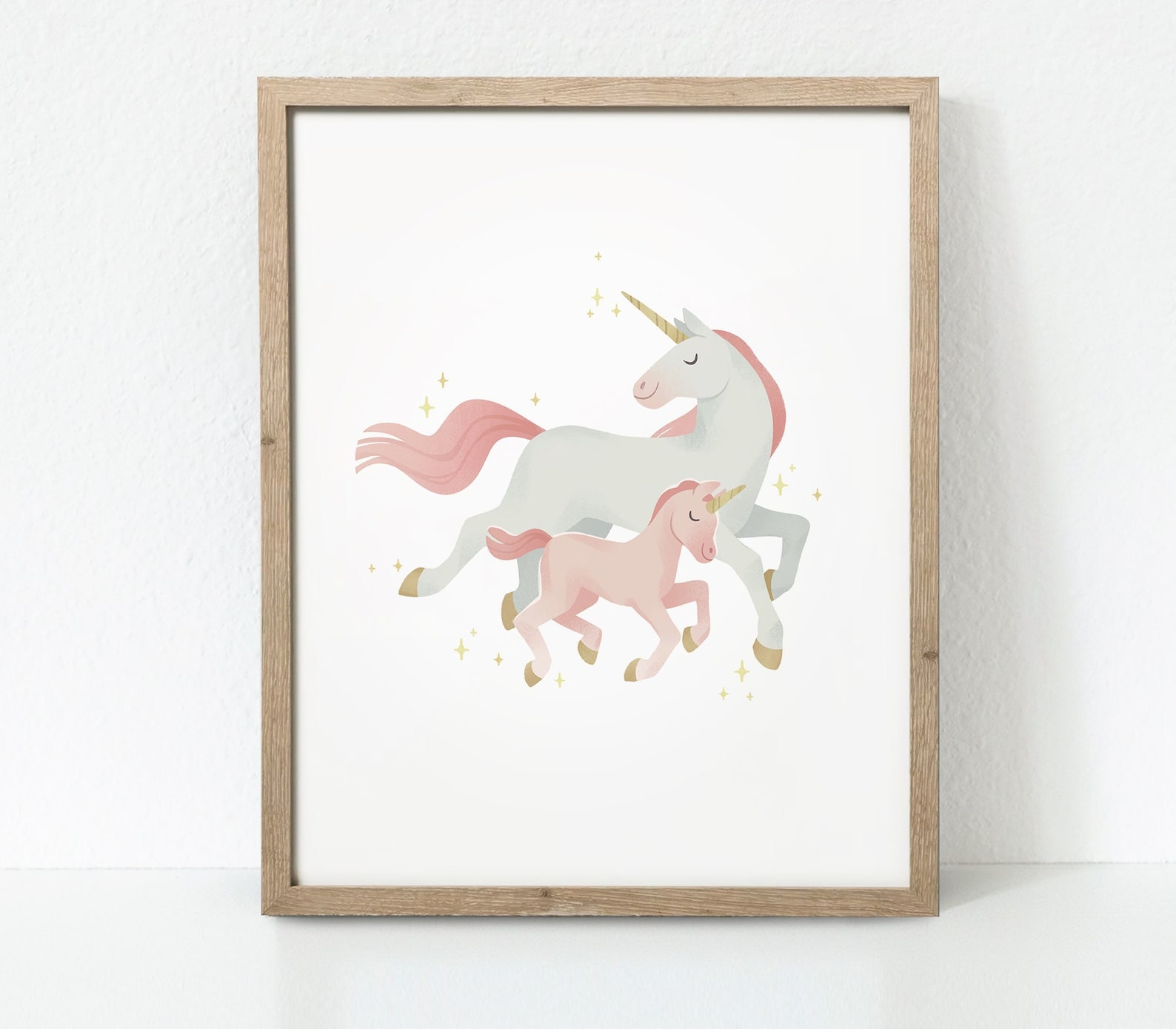 Unicorn Print Unicorn Printable Girls Room Decor Unicorn - Etsy