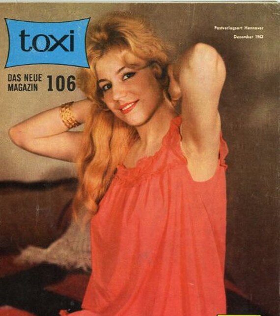 Magazine Toxi Magazine German Pinups Hollywood Stars Etsy