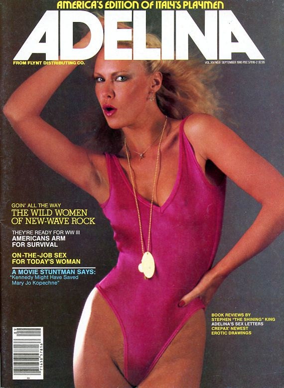 Adelina Magazine 1980 Wild Women of New-Wave Rock Porn Star Nancy Suiter  Crepax mature