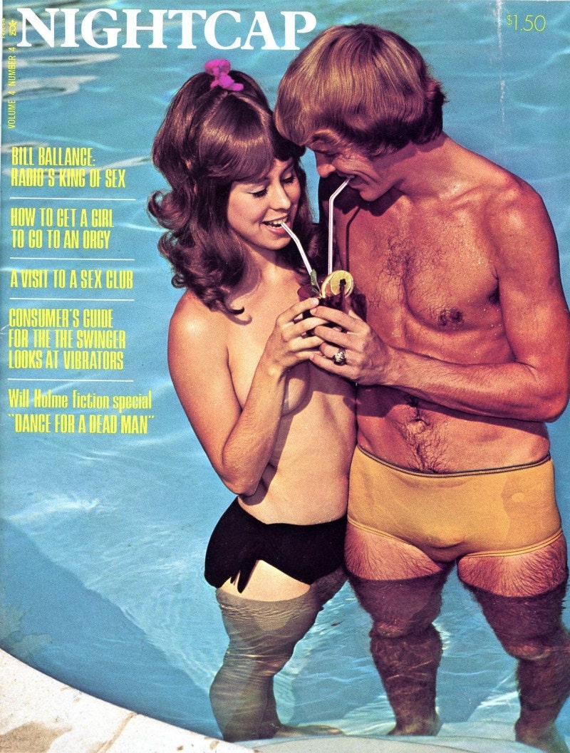 Nightcap Magazine 1973 Gorgeous Women Pinups Radios King
