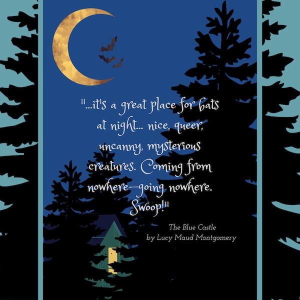 The Blue Castle Autumn Printable Literary Quote