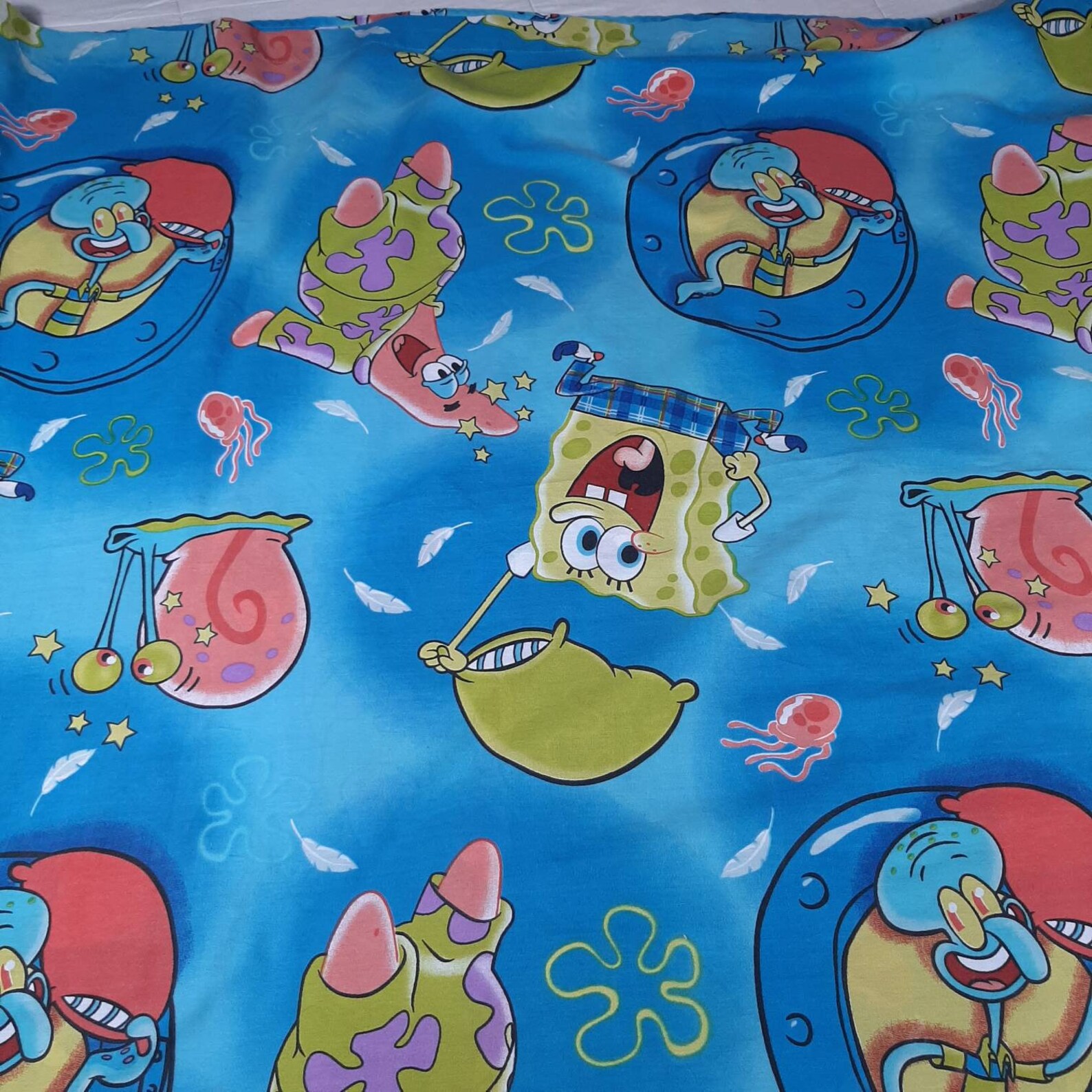 SpongeBob SquarePants twin flat sheet Etsy