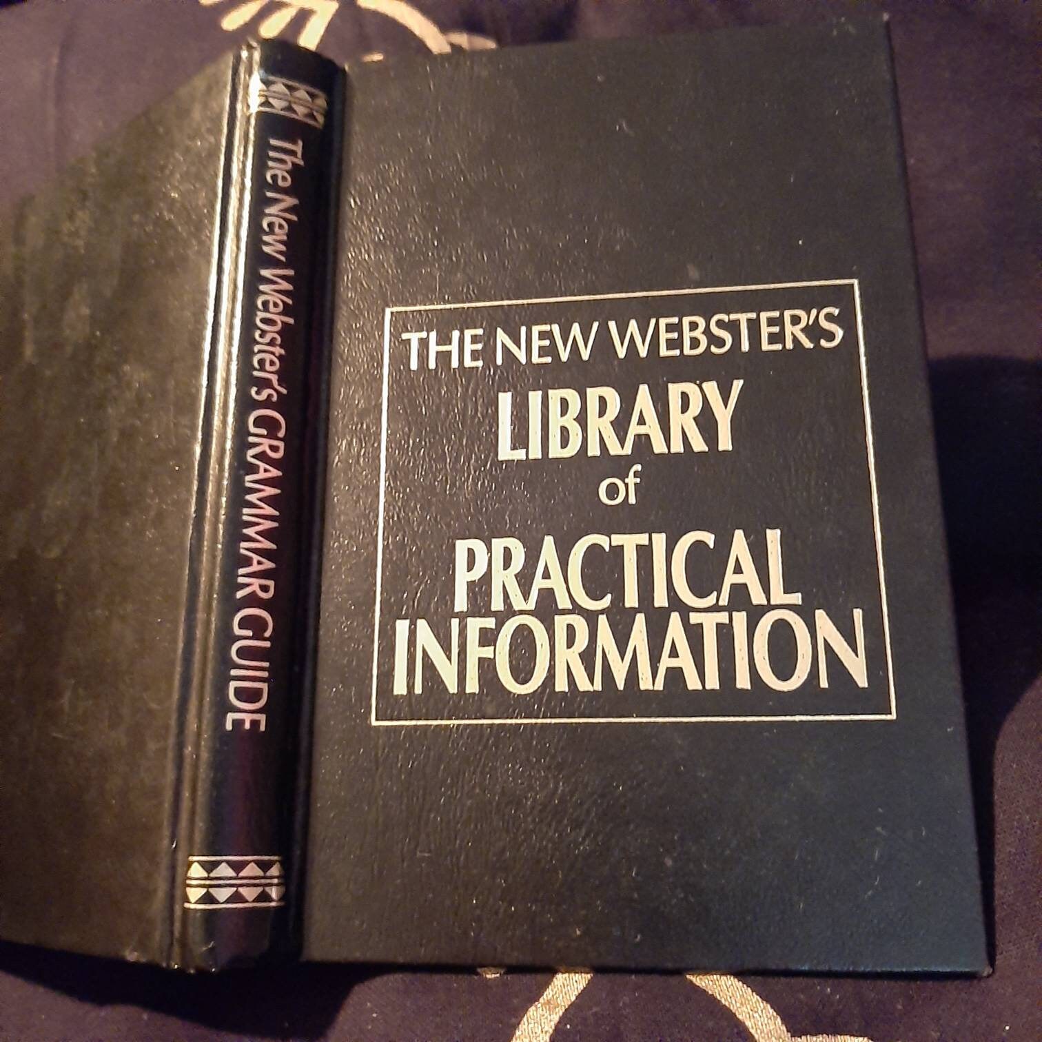 The New Webster's Library of Practical Information - Etsy