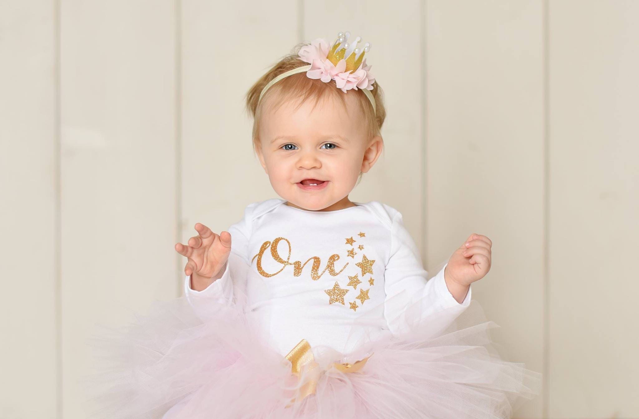 Twinkle Twinkle Little Star Birthday Outfit Girl Pink and - Etsy