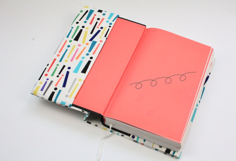 Adjustable Book Cover Fabric Cover Suitable For Different Etsy