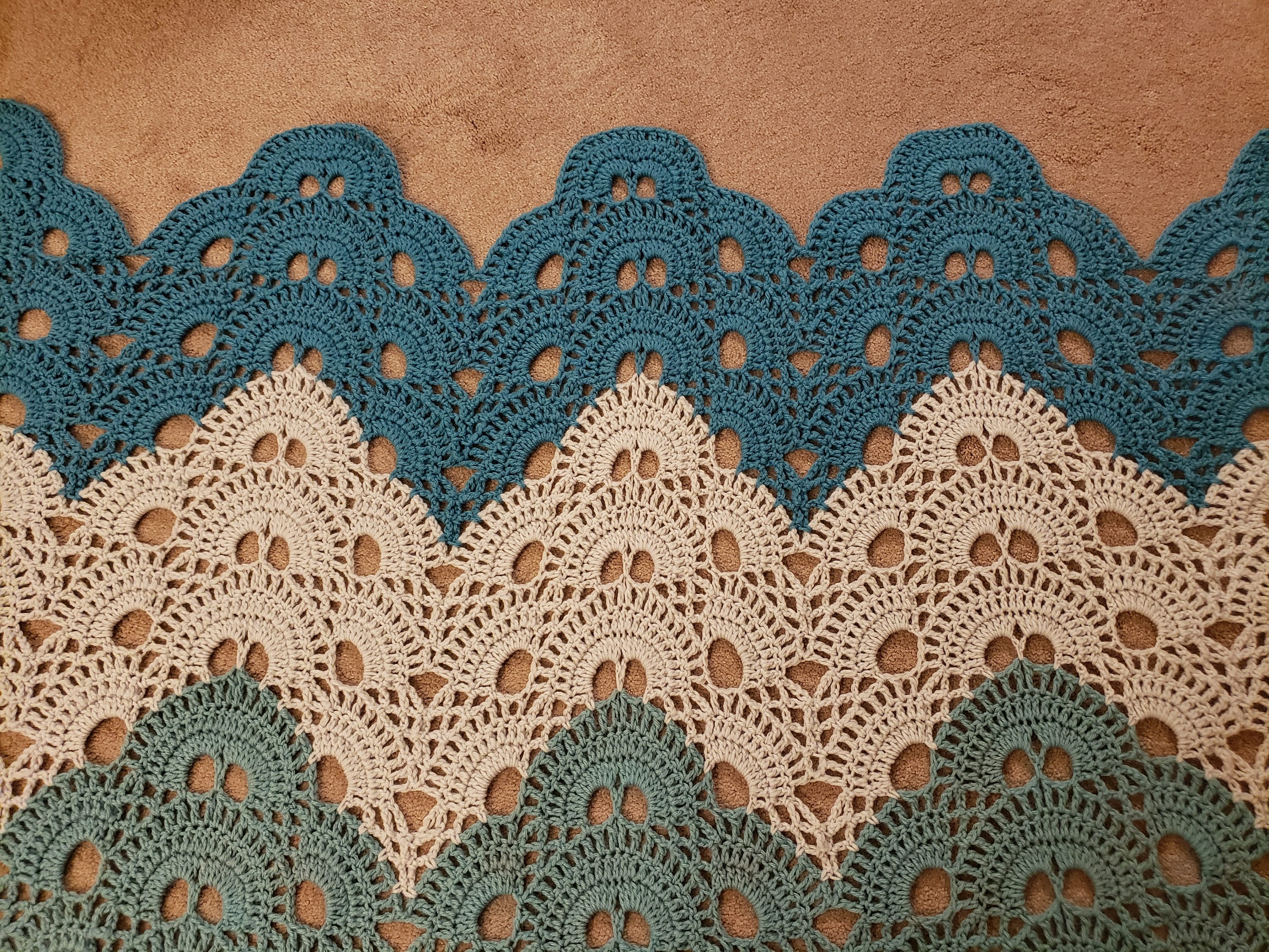 Virus Chevron Crochet Blanket Pattern PDF File Etsy