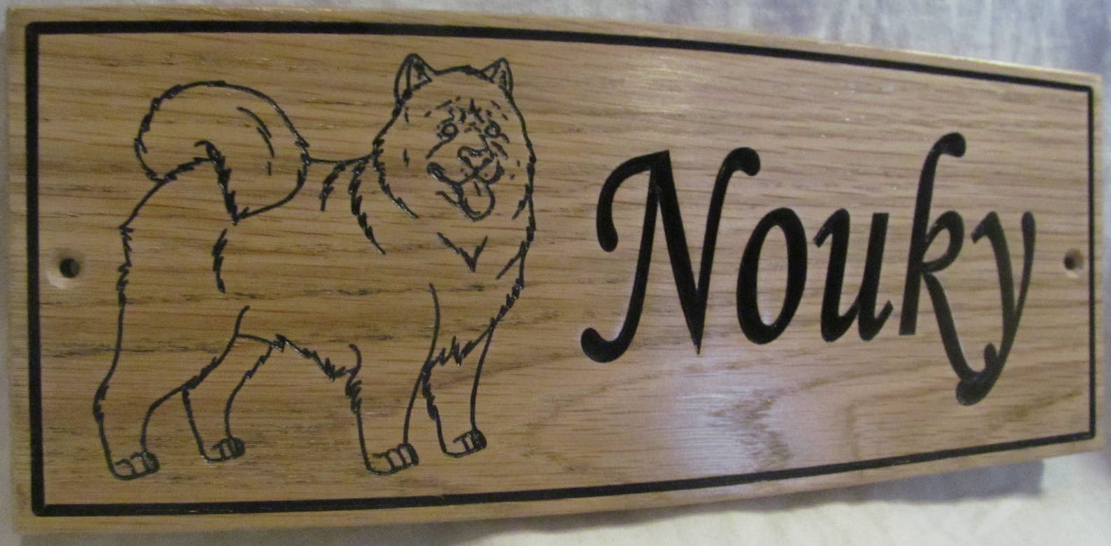 Dog Kennel Name Sign. Personalised to Your Requirements. Etsy