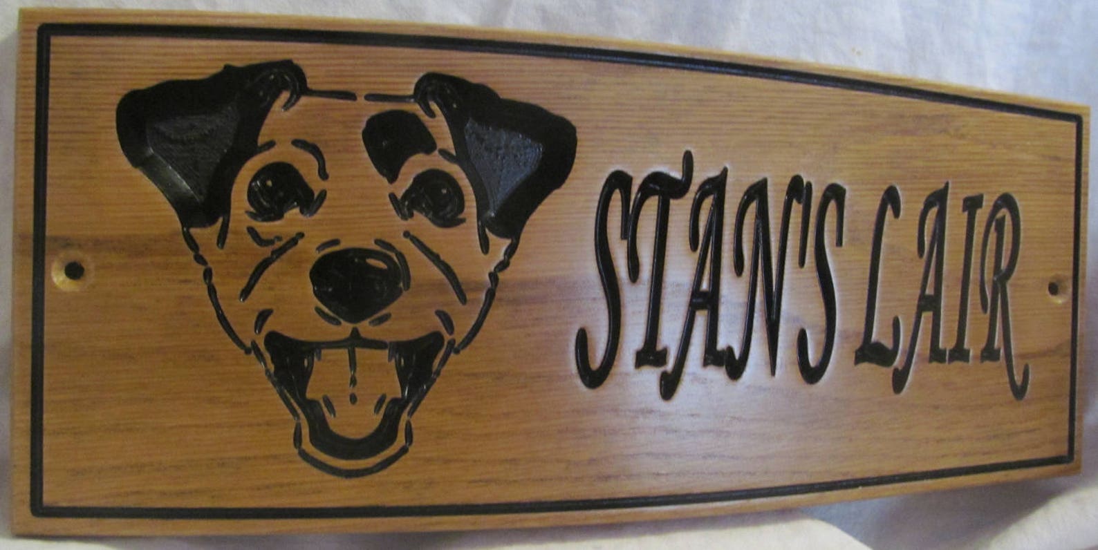 Dog Kennel Name Sign. Personalised to Your Requirements. Etsy