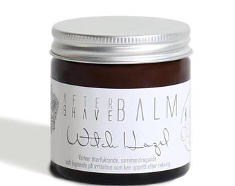 Organic After Shave Balm – Witch Hazel, Sage, Bergamot